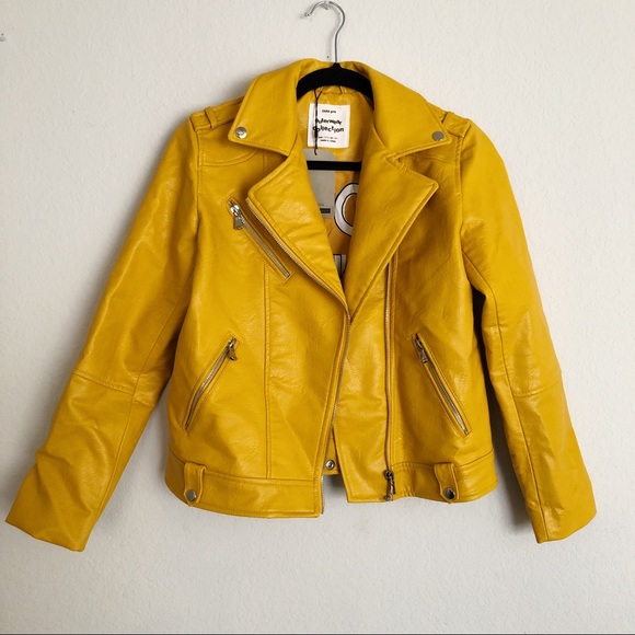 girls yellow jacket